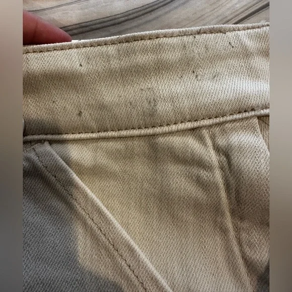 AG Cream Jean Mini Skirt - Picture 12 of 13